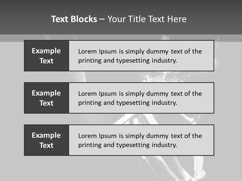 Hand Bad Style PowerPoint Template