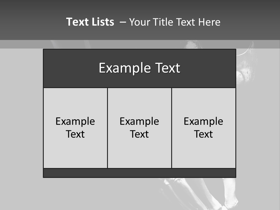 Hand Bad Style PowerPoint Template