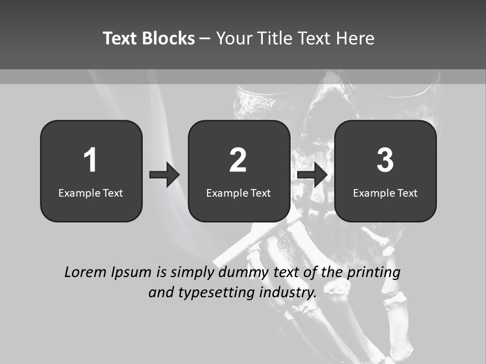 Hand Bad Style PowerPoint Template
