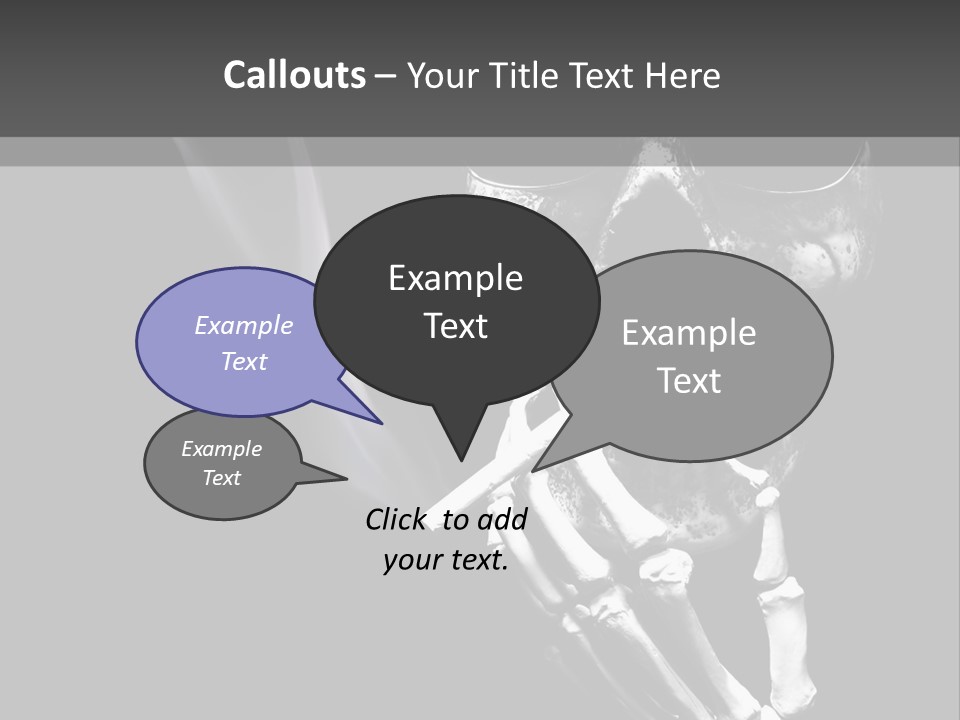 Hand Bad Style PowerPoint Template