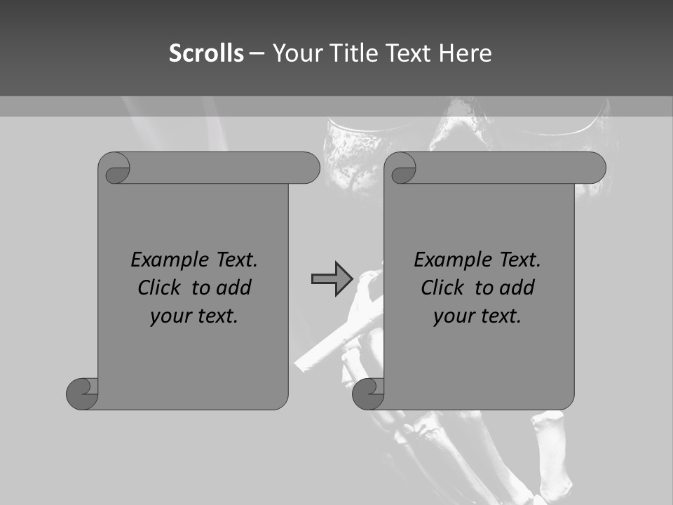 Hand Bad Style PowerPoint Template