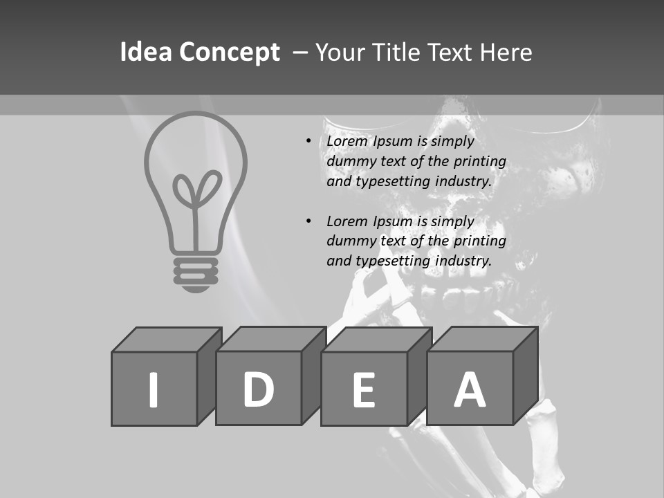 Hand Bad Style PowerPoint Template