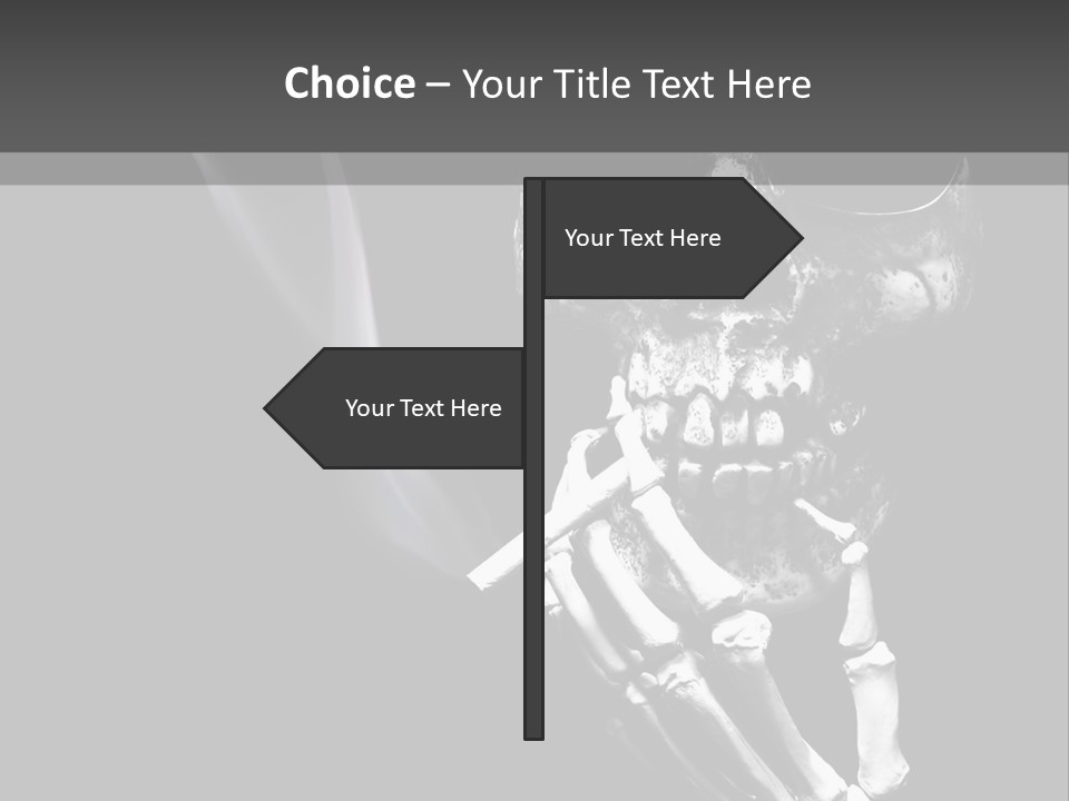 Hand Bad Style PowerPoint Template