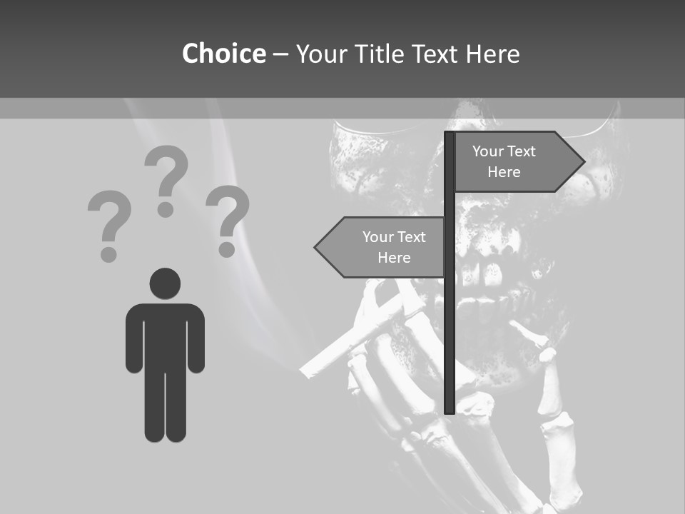 Hand Bad Style PowerPoint Template
