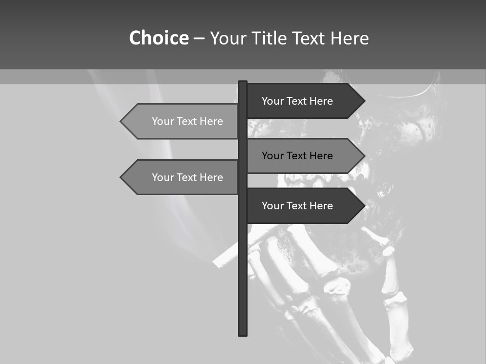 Hand Bad Style PowerPoint Template