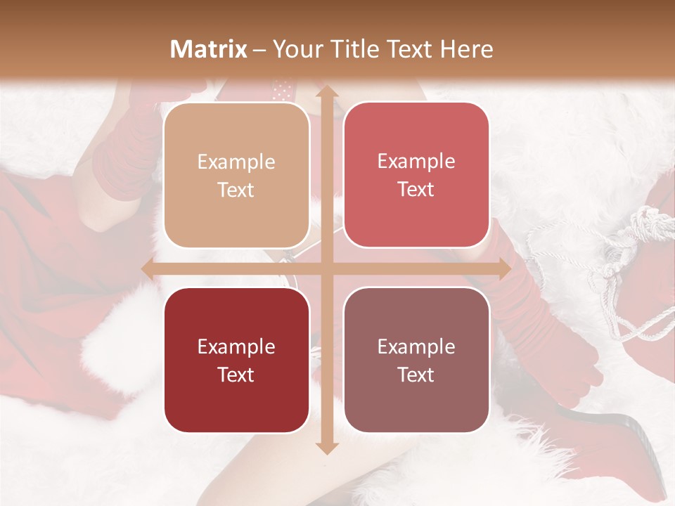 White Claus Concept PowerPoint Template