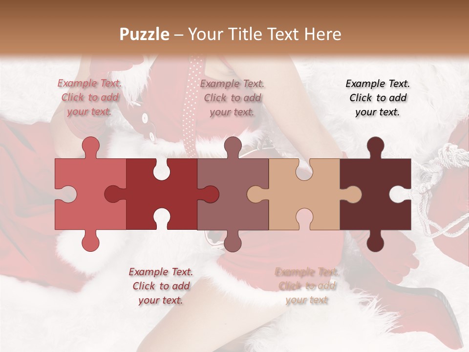 White Claus Concept PowerPoint Template