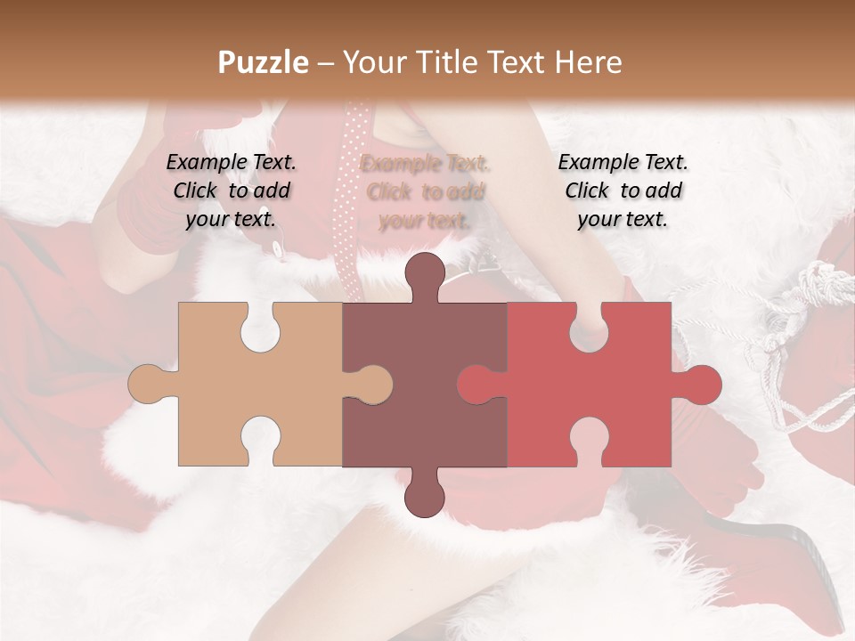 White Claus Concept PowerPoint Template