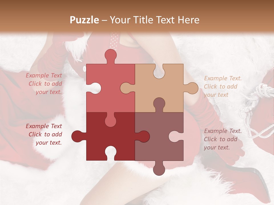 White Claus Concept PowerPoint Template