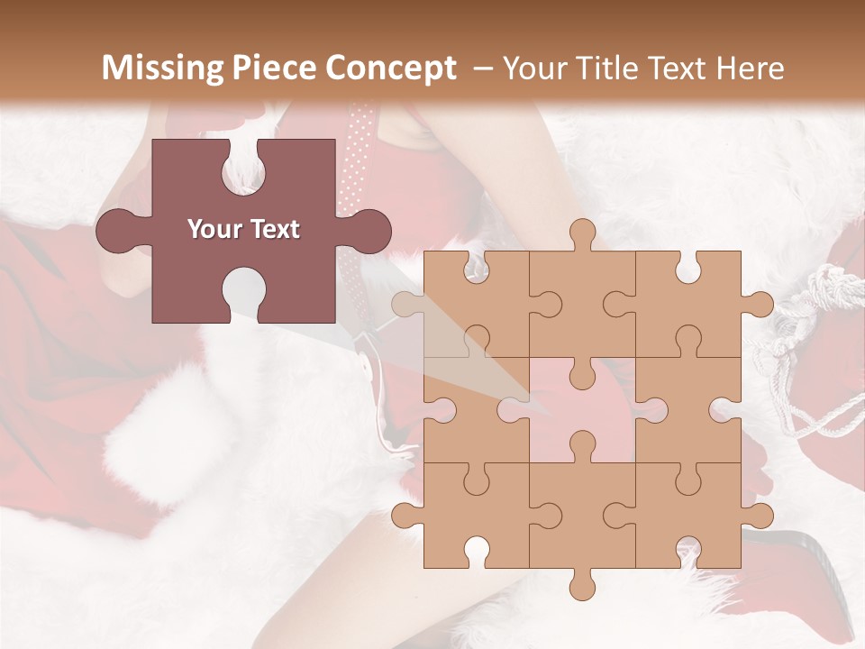 White Claus Concept PowerPoint Template