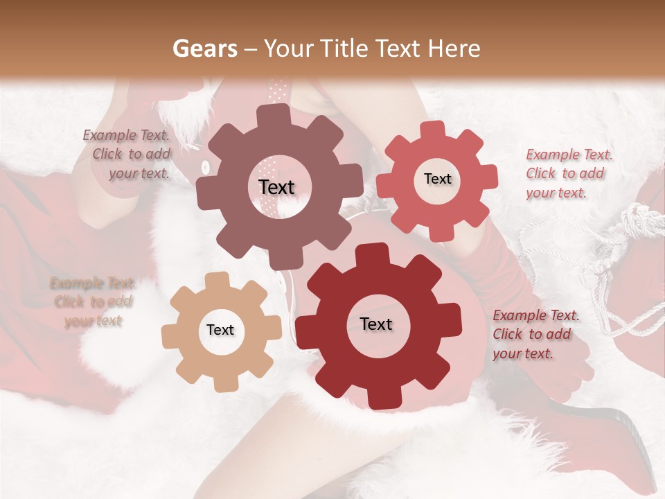 White Claus Concept PowerPoint Template