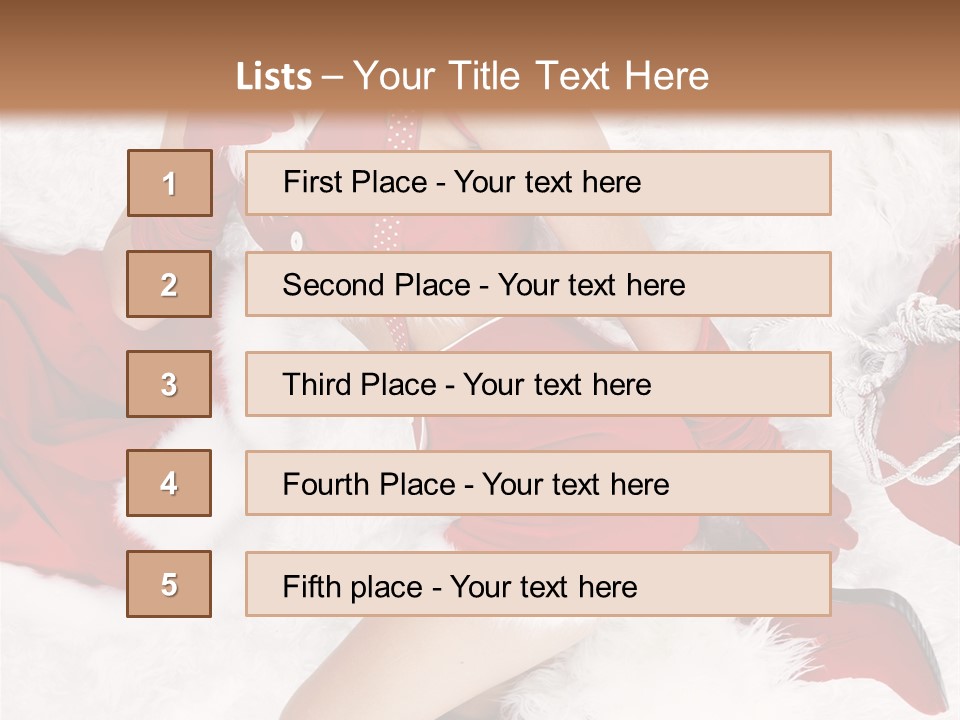 White Claus Concept PowerPoint Template