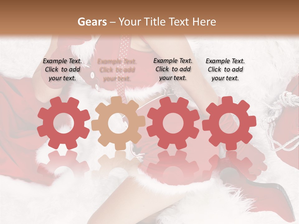 White Claus Concept PowerPoint Template