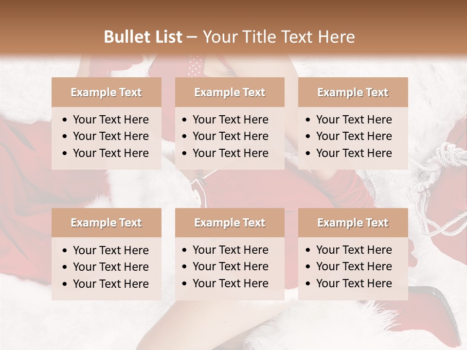 White Claus Concept PowerPoint Template