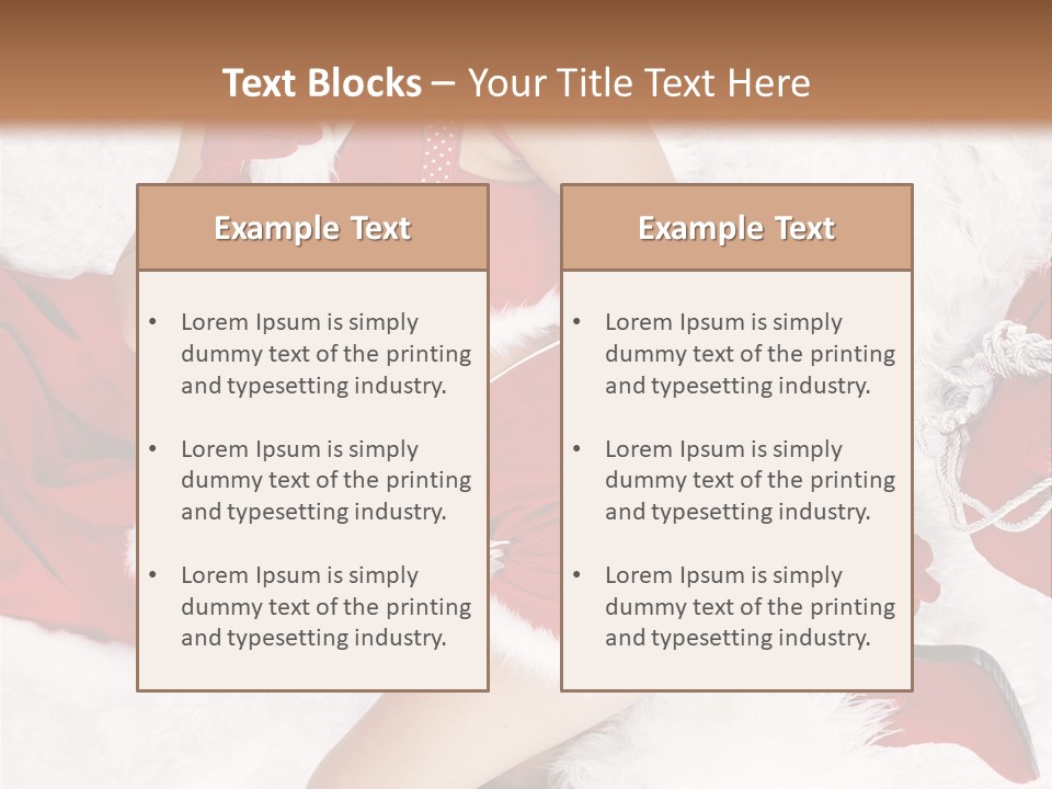 White Claus Concept PowerPoint Template