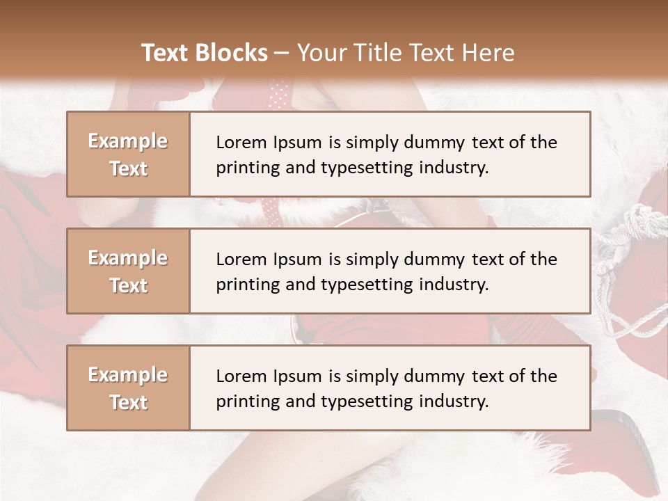 White Claus Concept PowerPoint Template