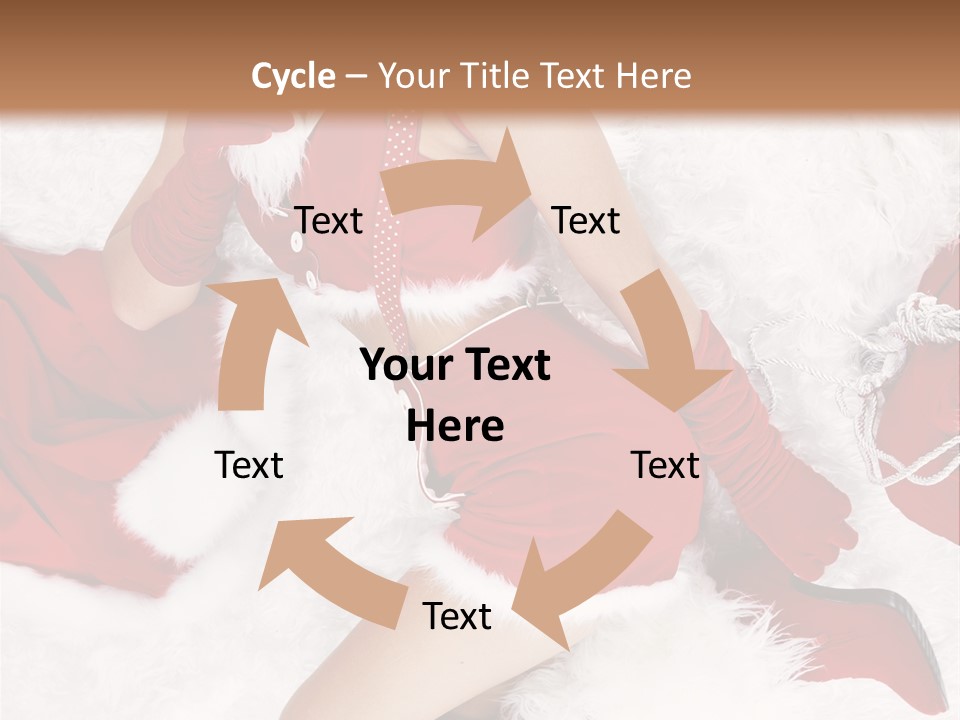 White Claus Concept PowerPoint Template