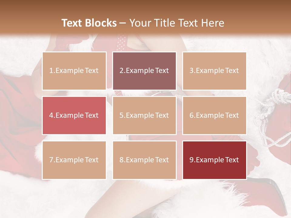 White Claus Concept PowerPoint Template