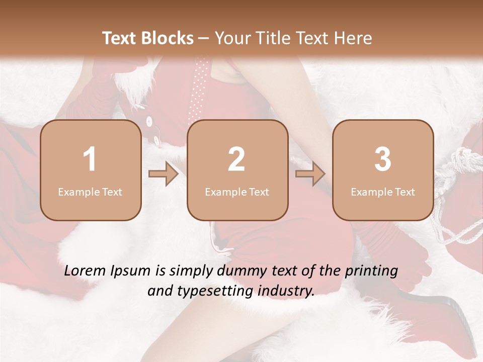 White Claus Concept PowerPoint Template