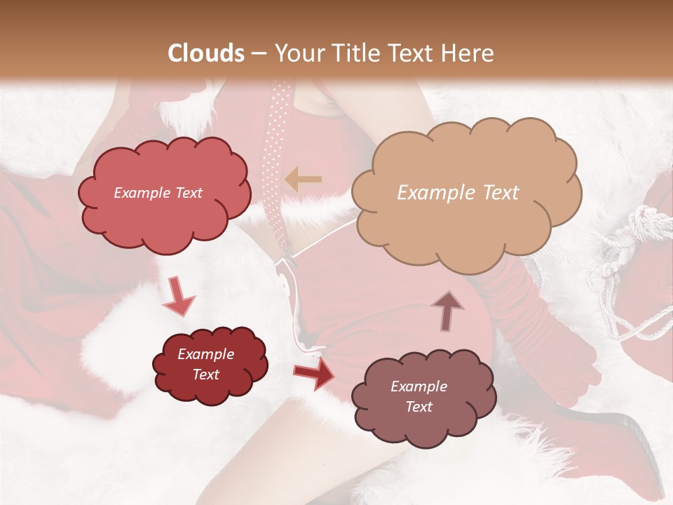 White Claus Concept PowerPoint Template