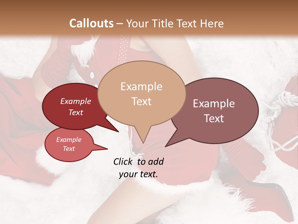 White Claus Concept PowerPoint Template