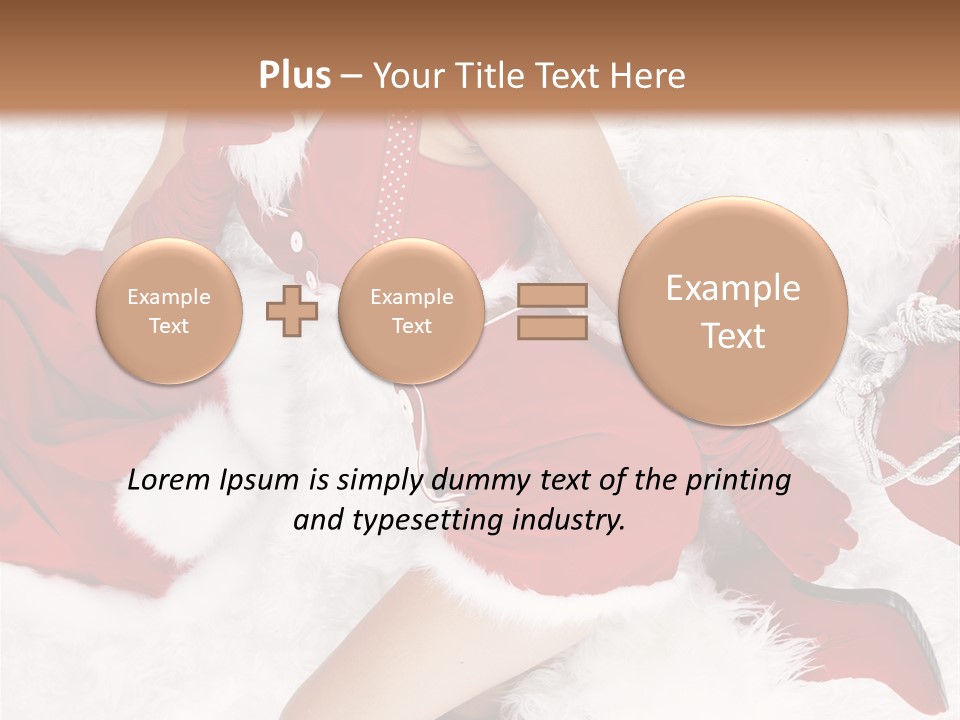 White Claus Concept PowerPoint Template