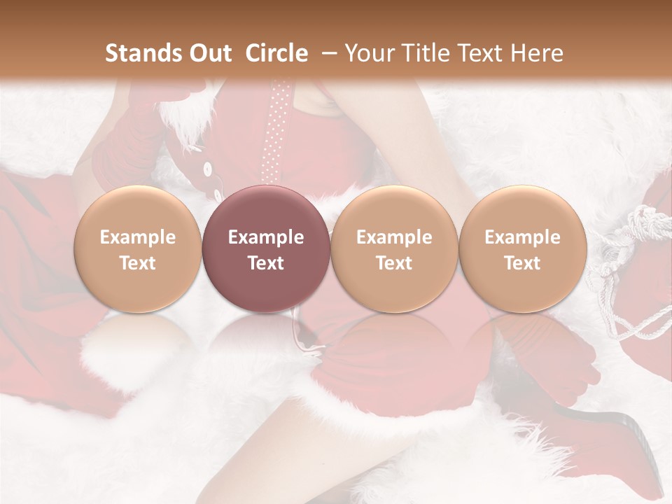 White Claus Concept PowerPoint Template