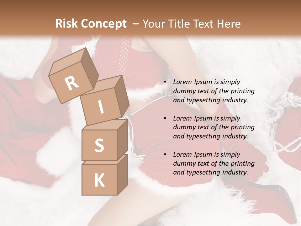White Claus Concept PowerPoint Template