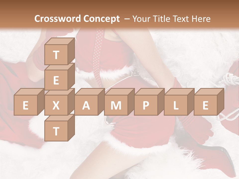 White Claus Concept PowerPoint Template