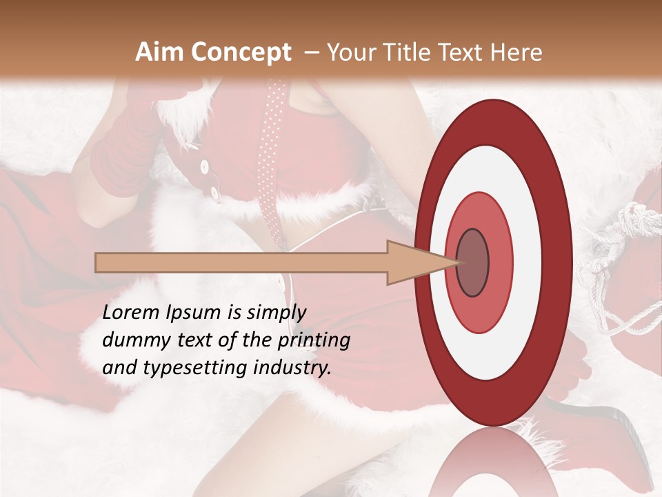 White Claus Concept PowerPoint Template