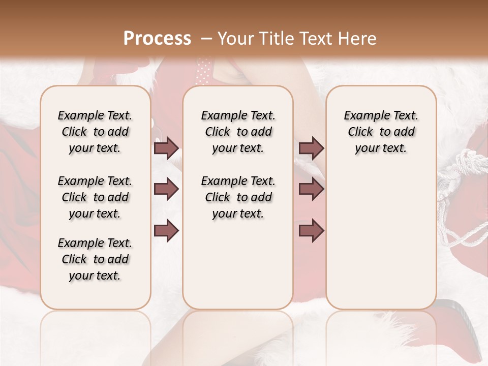 White Claus Concept PowerPoint Template
