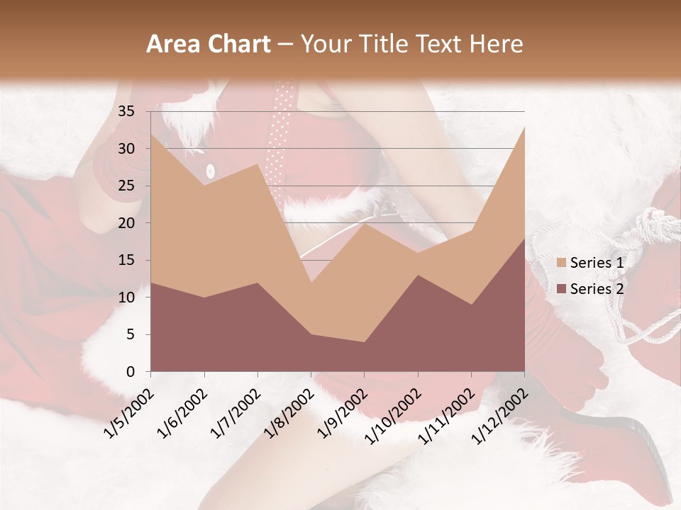 White Claus Concept PowerPoint Template