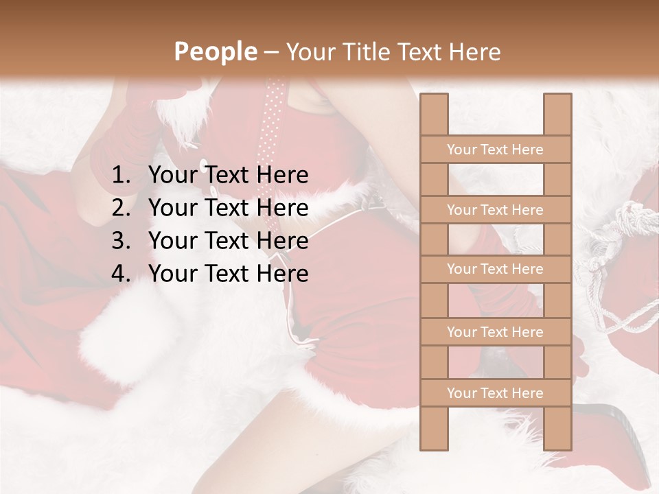 White Claus Concept PowerPoint Template