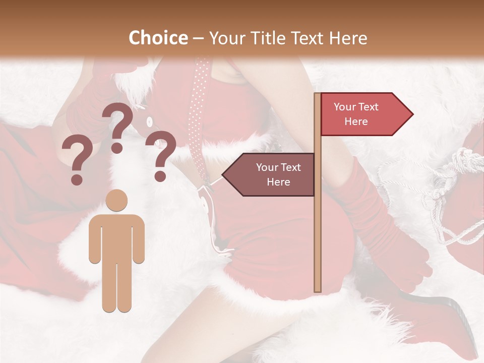 White Claus Concept PowerPoint Template