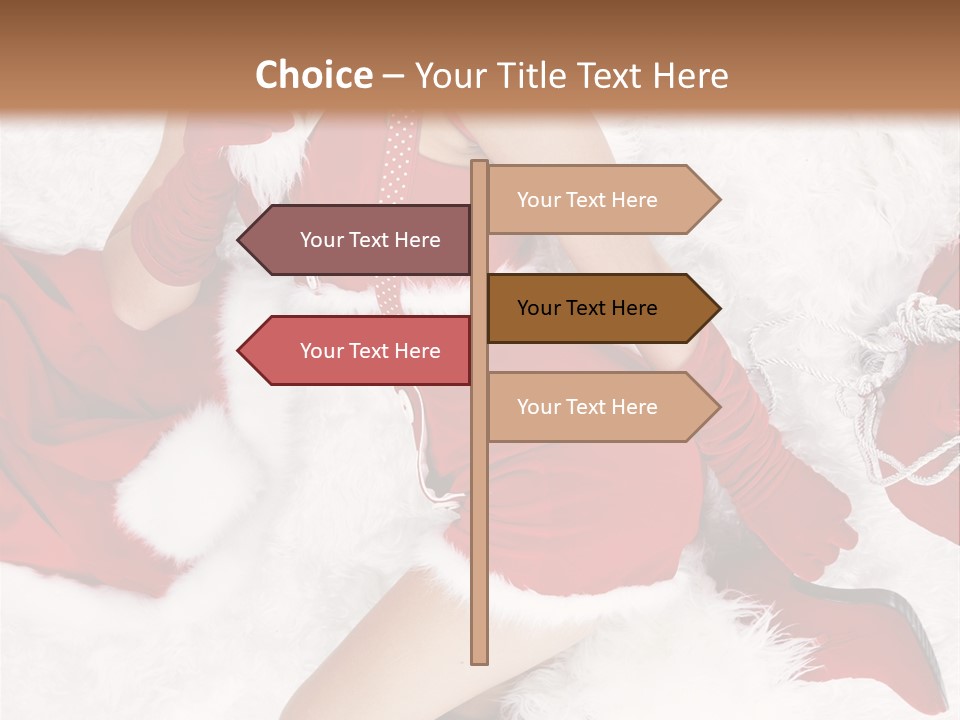 White Claus Concept PowerPoint Template