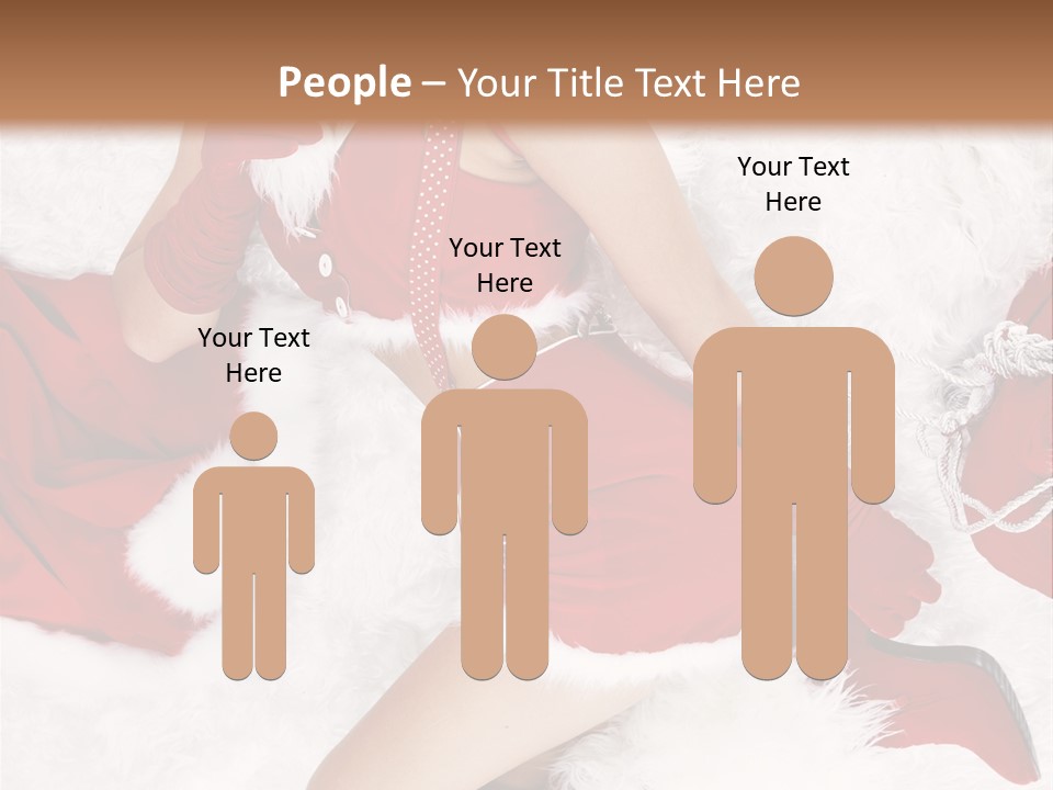 White Claus Concept PowerPoint Template