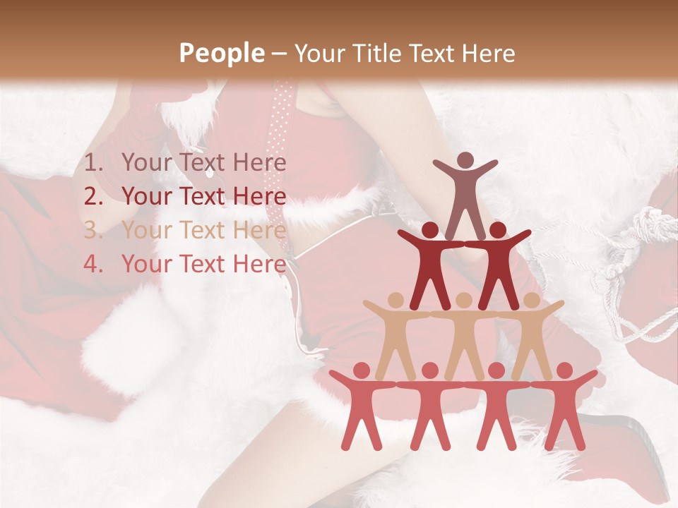 White Claus Concept PowerPoint Template