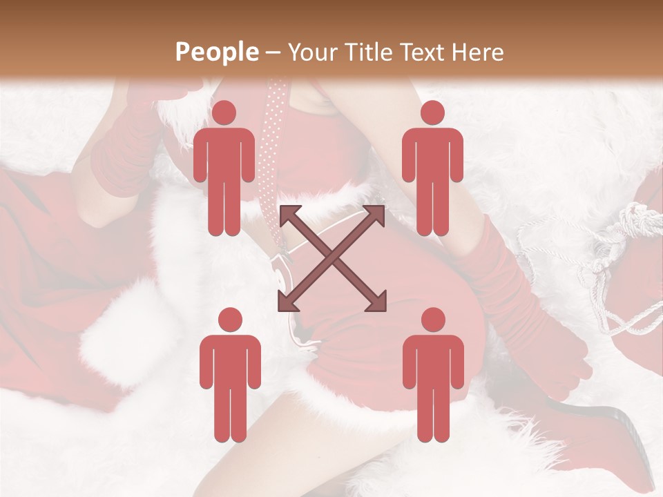 White Claus Concept PowerPoint Template