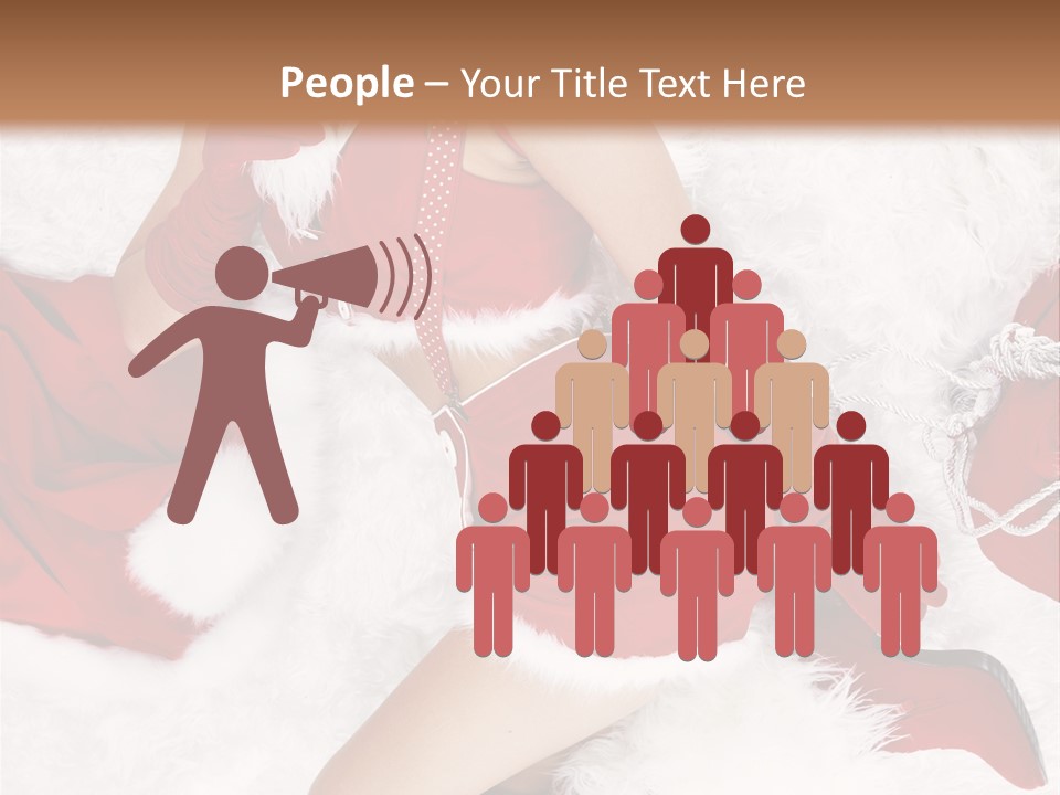 White Claus Concept PowerPoint Template