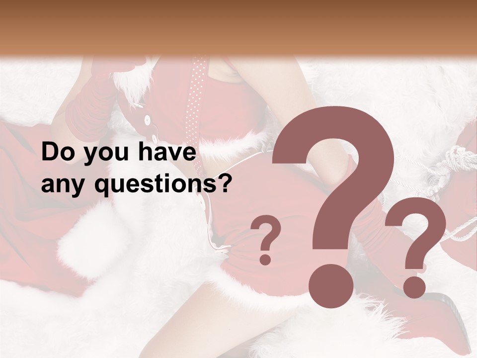 White Claus Concept PowerPoint Template