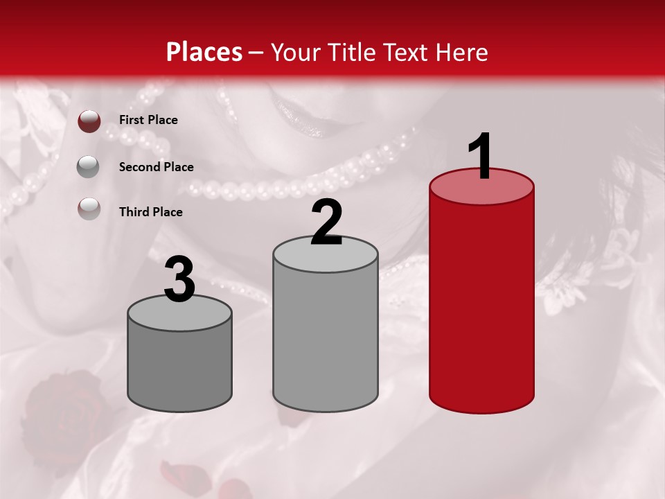 Dress Caucasian  PowerPoint Template