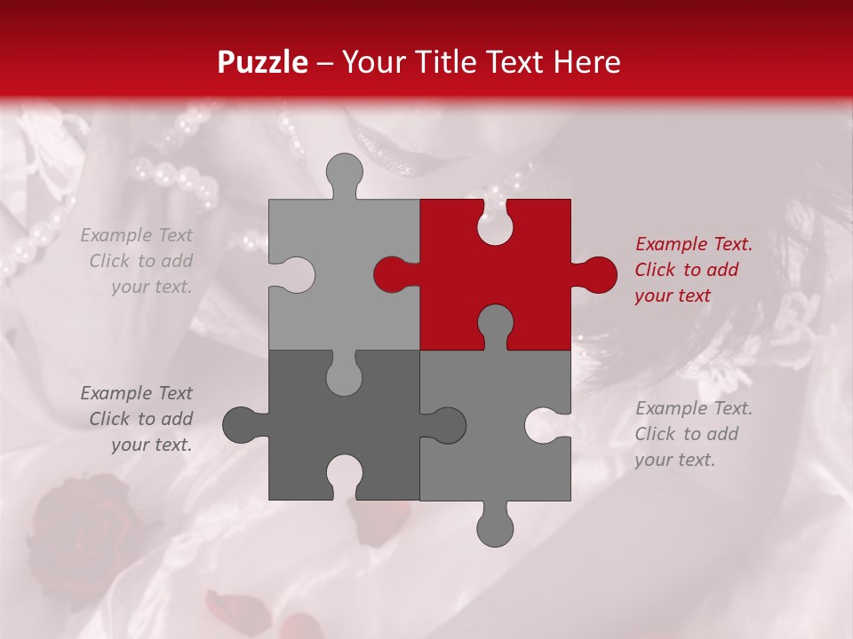 Dress Caucasian  PowerPoint Template