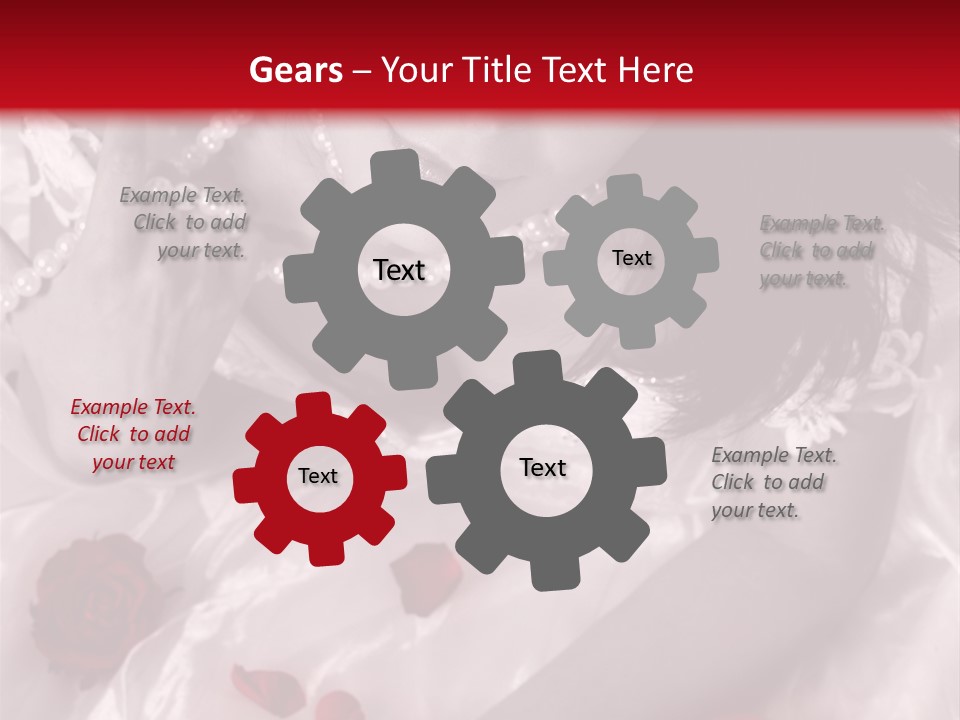 Dress Caucasian  PowerPoint Template