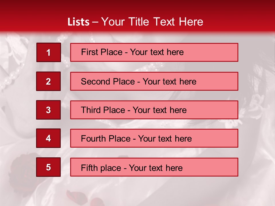 Dress Caucasian  PowerPoint Template