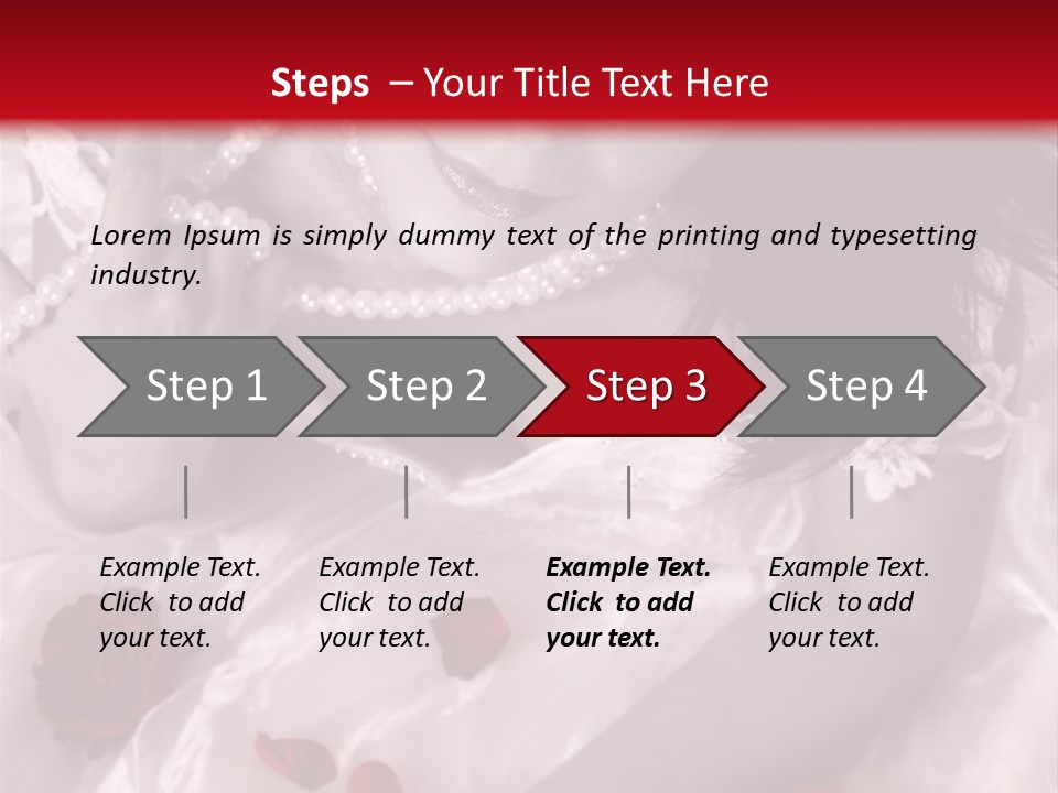 Dress Caucasian  PowerPoint Template