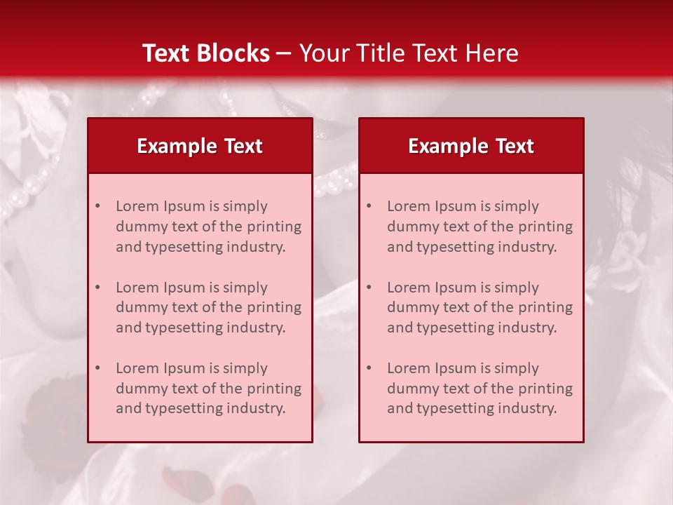 Dress Caucasian  PowerPoint Template