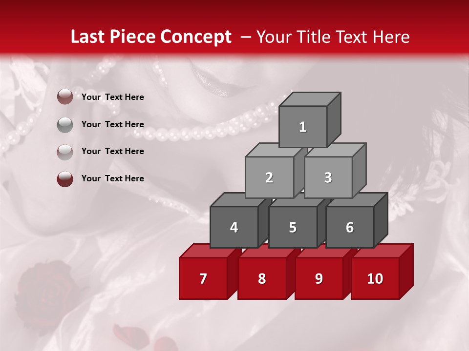 Dress Caucasian  PowerPoint Template