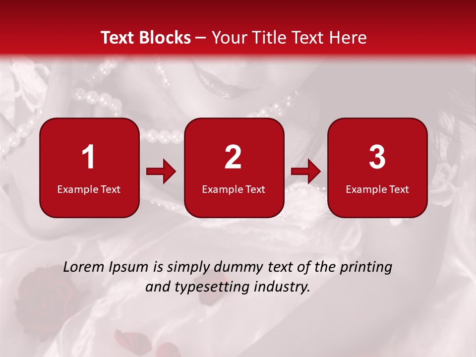 Dress Caucasian  PowerPoint Template