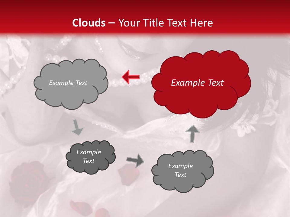 Dress Caucasian  PowerPoint Template