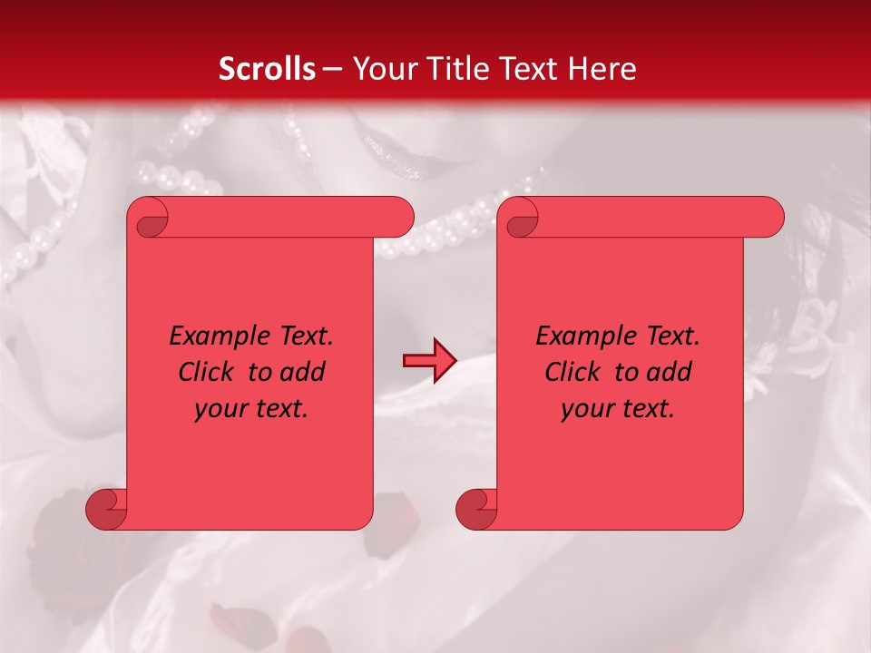 Dress Caucasian  PowerPoint Template